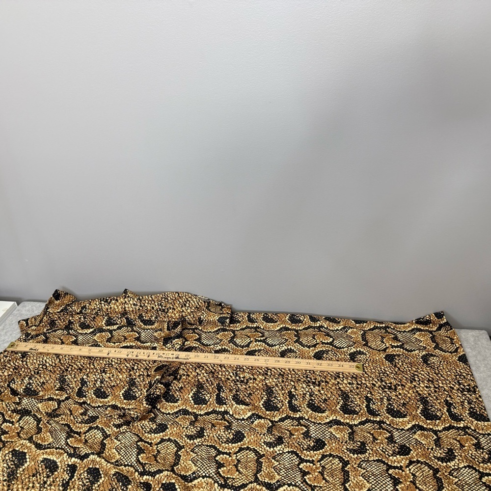 KATE HEWKO Leopard Print Dress size Medium oversized - Picture 10 of 12